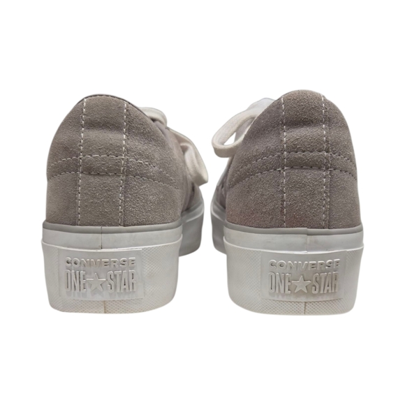 Converse One Star Platform Gray Suede Women's Athletic Shoes Size 7 - Picture 6 of 8